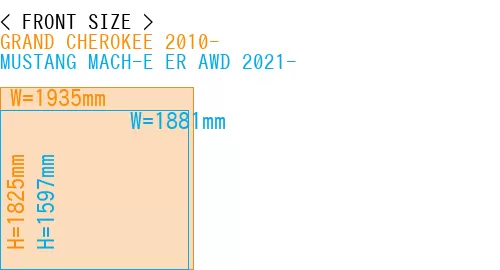 #GRAND CHEROKEE 2010- + MUSTANG MACH-E ER AWD 2021-